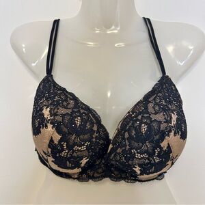 ◾️Victoria Secret Bombshell Push Up Lace Bejeweled Bra